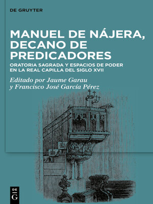 Manuel de Nájera, decano de predicadores - ebook
